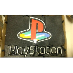 Lampe neon logo Playstation 1994