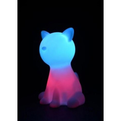 Veilleuse Enfant chat multicolore