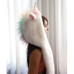 Bonnet et gants licorne