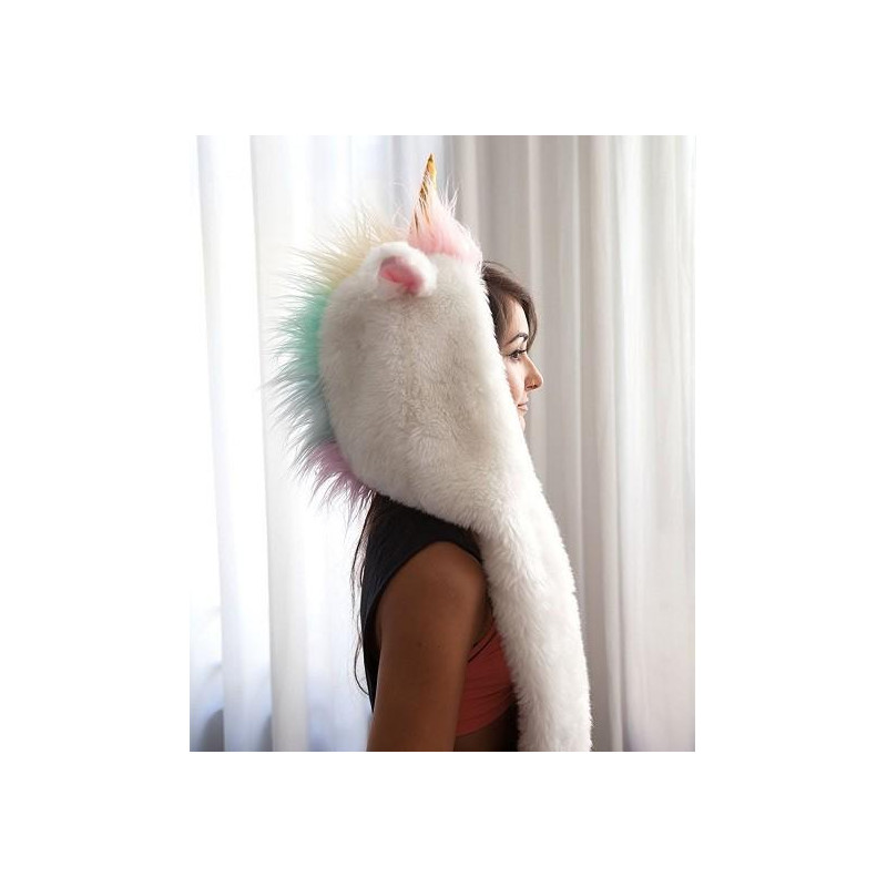 Bonnet et gants licorne