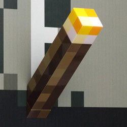 Lampe torche Minecraft