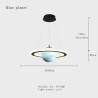 Lampe Plafonnier Led En Forme De Planète Saturn