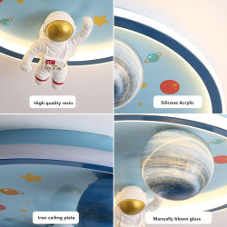 Lampe Plafonnier Led Astronaute