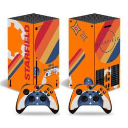 Autocollants Starfield pour console Xbox Series X