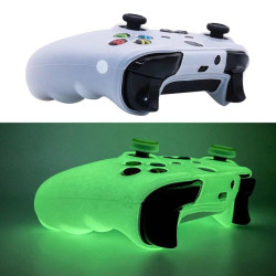 Coques en silicone Phosphorescentes pour manette Xbox One et Séries