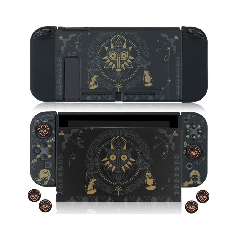 Coque de Protection Noir Zelda Majora's Mask pour Switch