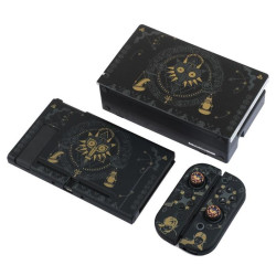 Coque de Protection Noir Zelda Majora's Mask pour Switch