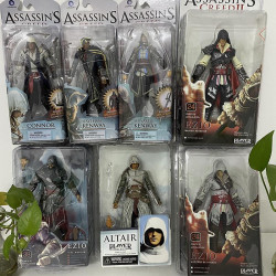 Figurine Assassin's Creed Ezio, Altair, Connor Haytham, Edward Kenway, Mohawk