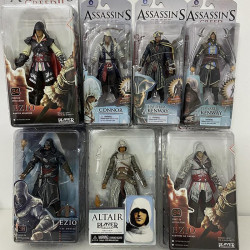 Figurine Assassin's Creed Ezio, Altair, Connor Haytham, Edward Kenway, Mohawk