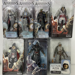 Figurine Assassin's Creed Ezio, Altair, Connor Haytham, Edward Kenway, Mohawk