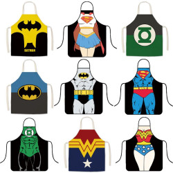 Tablier Superman, Batman, Wonder, Woman