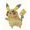 Tableau Pikachu lettres alphabet blanc