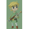 Tableau link Wind Waker lettres alphabet