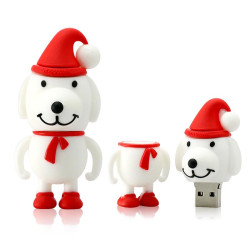 Clé Usb 818-Tech Forme de Père Noël Santa Claus