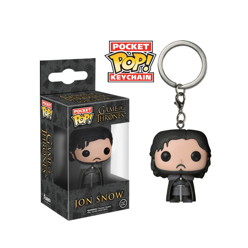 Porte Clé Figurine Pop Game of Thrones Jon Snow