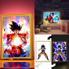 Tableau Goku LED changeant