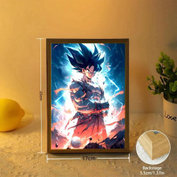 Tableau Goku LED changeant