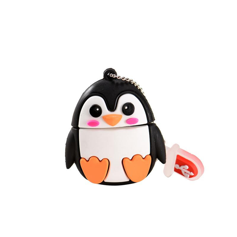 Clés USB Forme Animaux Renard Pinguin Abeille Hibou