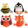 Clés USB Forme Animaux Renard Pinguin Abeille Hibou