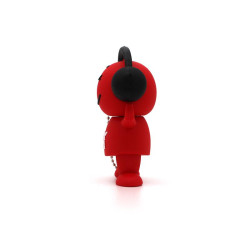 Clé Usb 818-Tech DJ Man Music Rouge