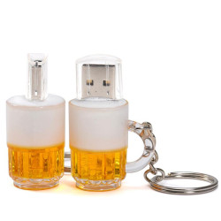 Clé USB 818-Tech en Forme de Chope à Bière