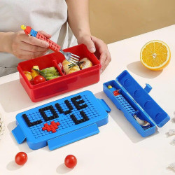 Lunch Box portable Blocs de construction Compatible Lego