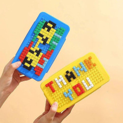 Lunch Box portable Blocs de construction Compatible Lego