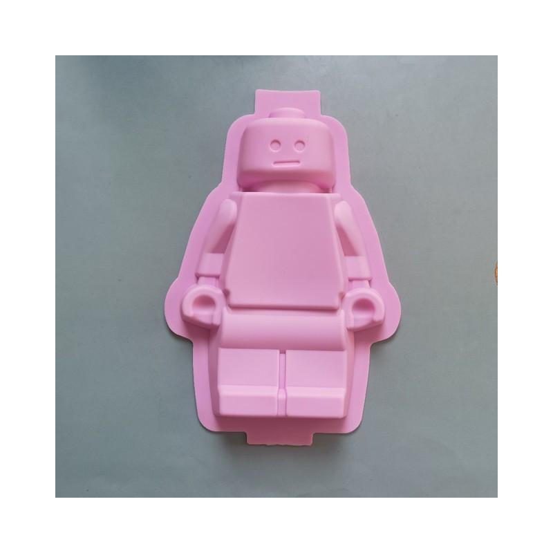 Moule À Gâteau En Silicone Bonhomme Lego