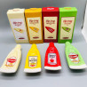 Pots Sauce Mayonnaise et Ketchup Design Bouteille plastique