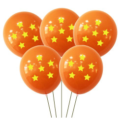 Ballons d'Anniversaire Dragon Ball Son Goku, Boules de ristales