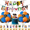 Ballons d'Anniversaire Dragon Ball Son Goku, Boules de ristales