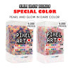 Perles Pixel Arts 6000 Pièces Glow in Dark