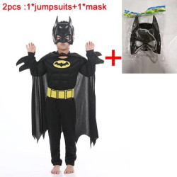 Costume Enfants Batman Cape Masque