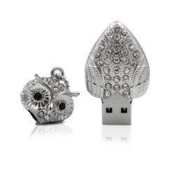 Clé usb 818-Tech Hiboux Bijoux Cristals Diamants