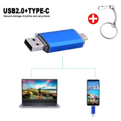 Clé USB OTG en Métal de type C