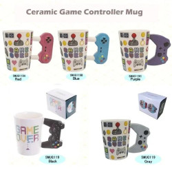 Mug game over poignée manette jeu 3D