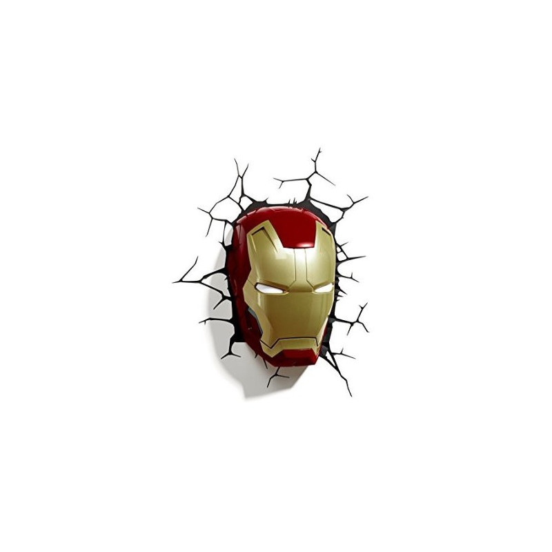 Lampe Murale 3D Marvel Iron Man