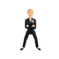 Casse-noix figurine Hillary Clinton 