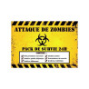 Pack de survie 24h "Attaque zombie"