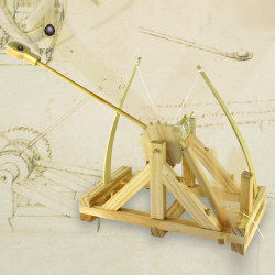 Catapulte de bureau Da Vinci à construire