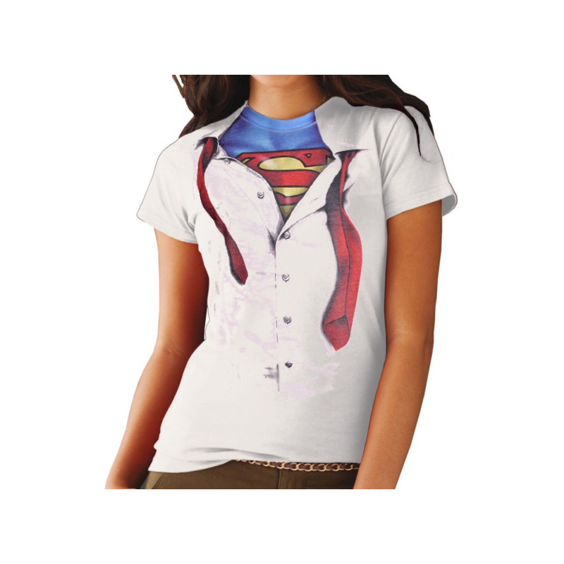 T-shirt imprimé Superman pour Superwoman