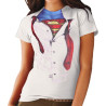 T-shirt imprimé Superman pour Superwoman