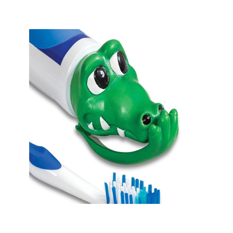 Crocodile distributeur de dentifrice