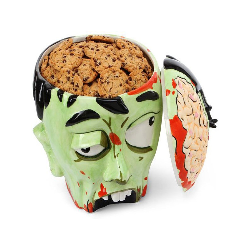 Tête de zombie boîte à biscuits