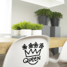 Sticker Queen décoration royale