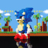Sonic le hérisson à construire pixel bricks