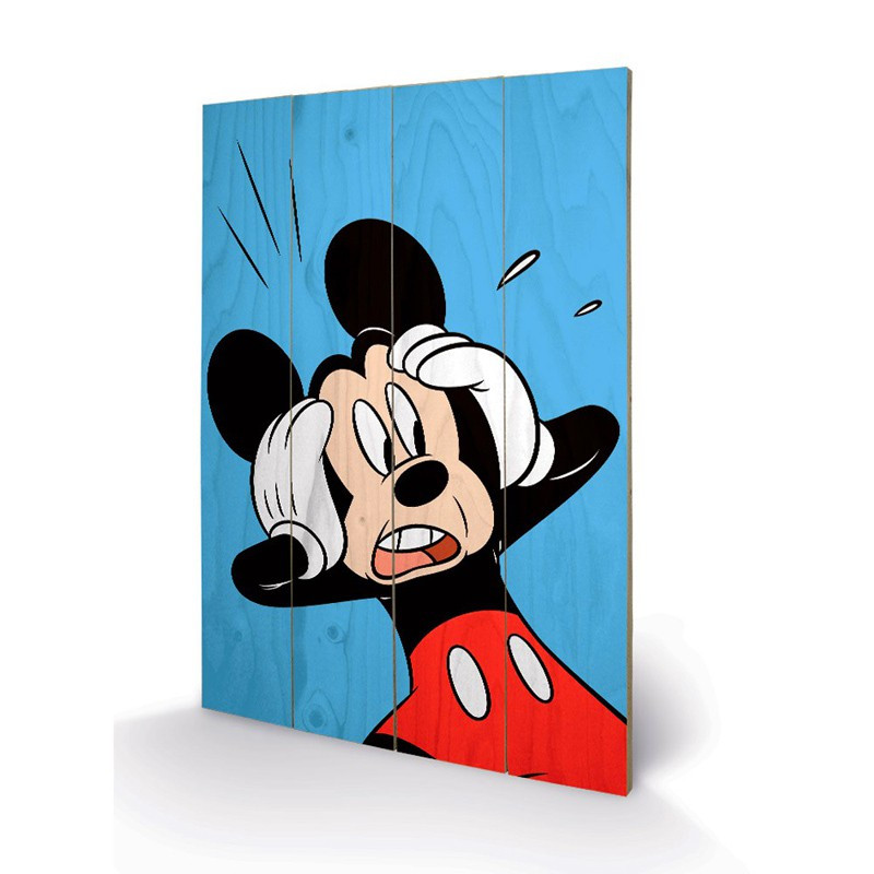 Panneau en bois Mickey Walt Disney