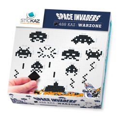 Stickers Space Invaders...