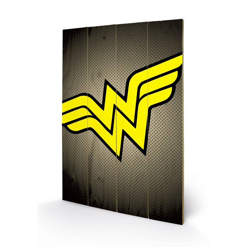 Panneau en bois Wonder Woman DC Comics