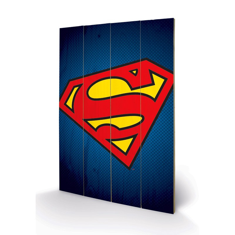 Panneau en bois Superman DC Comics